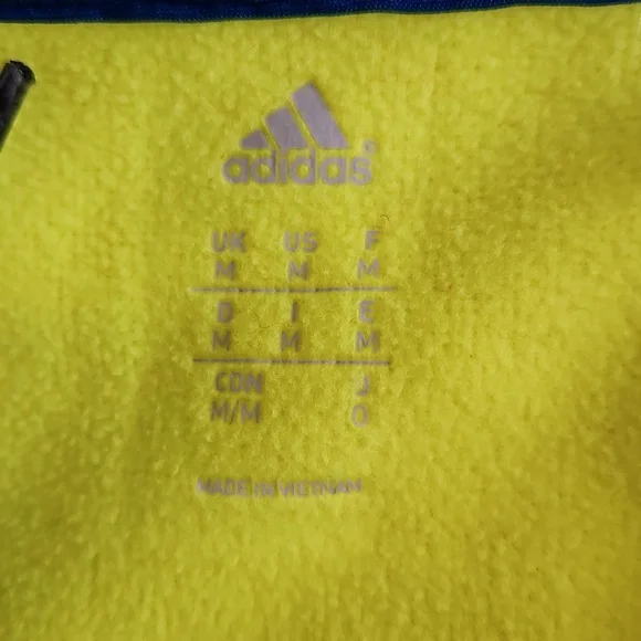 2X💛HP💛Vintage Adidas Men's Pullover Hoodie Medium - Picture 8 of 12